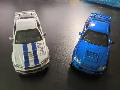 Nissan Skyline GTR R34 V-Spec II 1:32 scale model car, View more