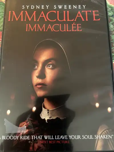 Immaculate  - DVD - bilingue - 15$., View more