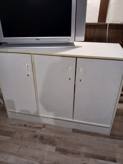 Long White Cabinet, View more