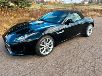 F-Type S 2-seat Jaguar convertible with a supercharged V6 engine and modern luxury features! 380 hor...