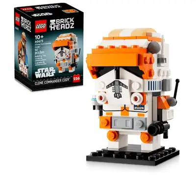 LEGO Clone Commander Cody BNIB 40675 Brickheadz, View more