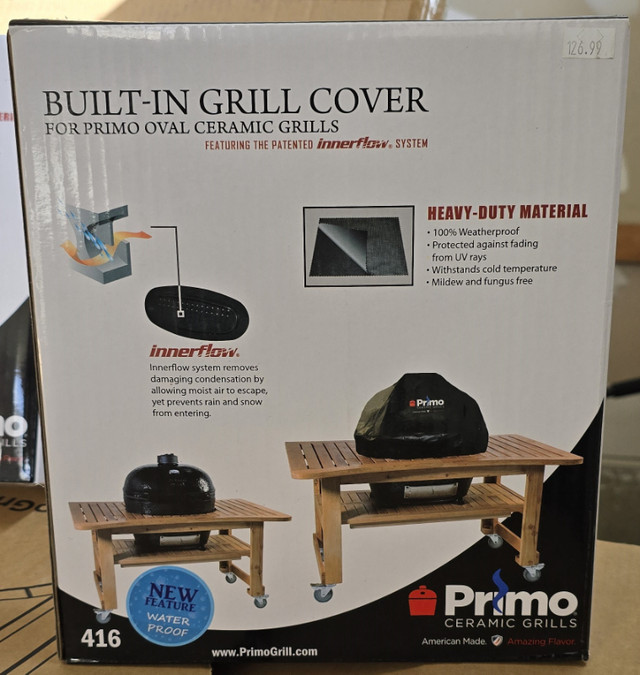 Primo Built-In Grill Cover in BBQs & Outdoor Cooking in Markham / York Region - Image 2