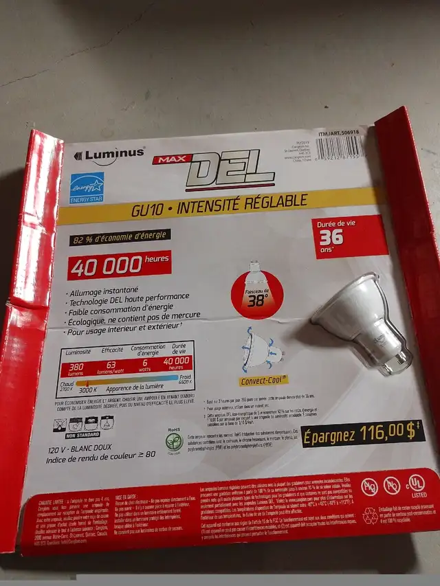 Lights and fixtures and bulbs in Indoor Lighting & Fans in Ottawa - Image 8
