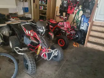 Mint 2006 Yamaha blaster. Starts first kick everytime. Has twist throttle, full fmf exhaust, jetted...