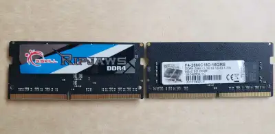 32G ram GSkill Ripjaws, View more