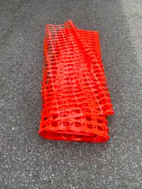 Orange Plastic Fencing