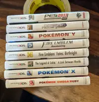 3DS Games - 8 Games - See List