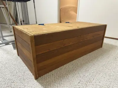cedar wrapped storage chest, View more