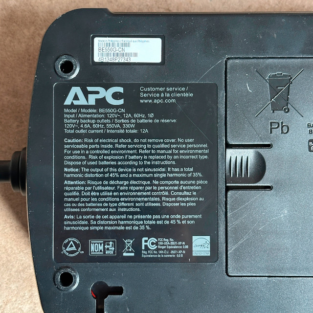 NEW BATTERY APC 550 Battery Backup in System Components in Markham / York Region - Image 3
