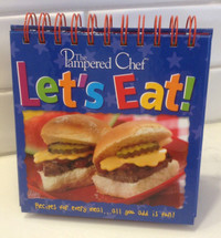 PAMPERED CHEF Let's Eat Cook Book for kids