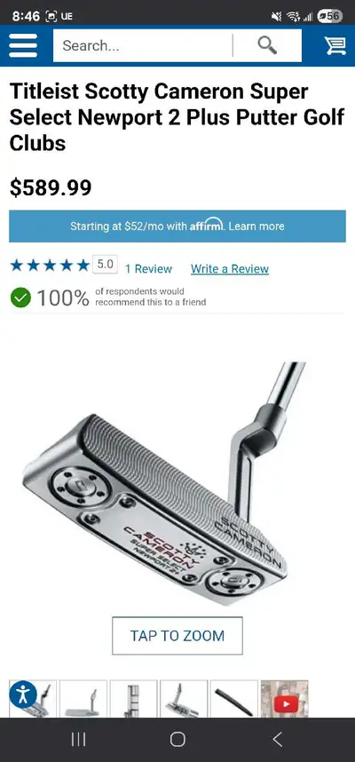 Scotty Cameron Studio Style Newport 2+, View more