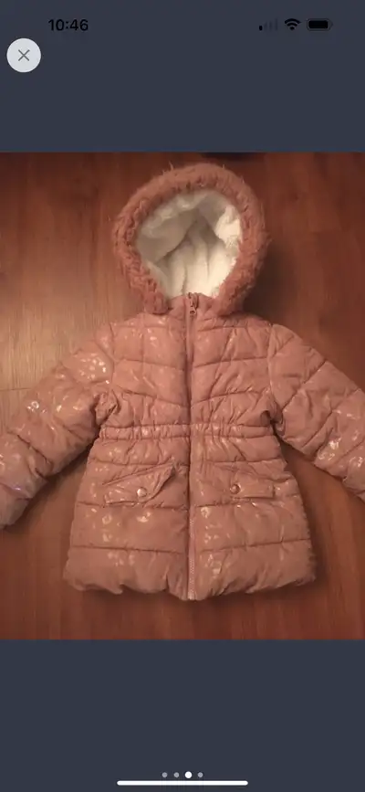 4T winter coat (pink), View more