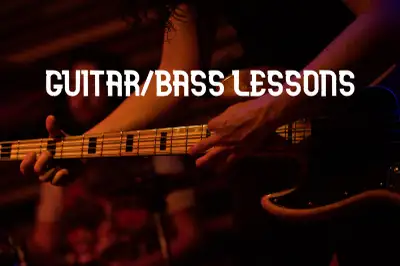 Private Guitar & Bass Lessons, View more