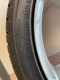 215/40/18 Snow tires Nexen Aftermarket Rims