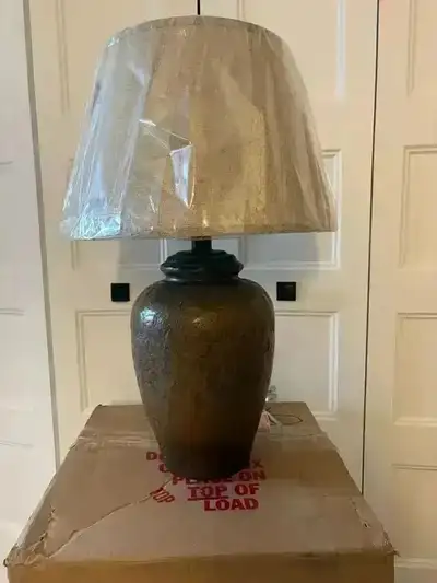 New Table Lamp, height 26.5" =, View more