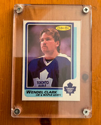 1986 O-Pee-Chee #149 Wendel Clark Rookie Card