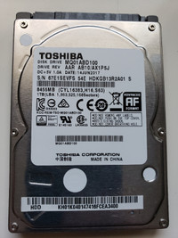 Toshiba MQ01ABD 1TB 2.5" Laptop Hard Drive