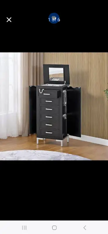 Brand new in box Features: - Poplar solids and composite wood - Multi-step painted finish - Metal ha...