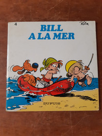 Boule et Bill Bandes dessinées BD Bill à la mer Tome 4 Illustré 