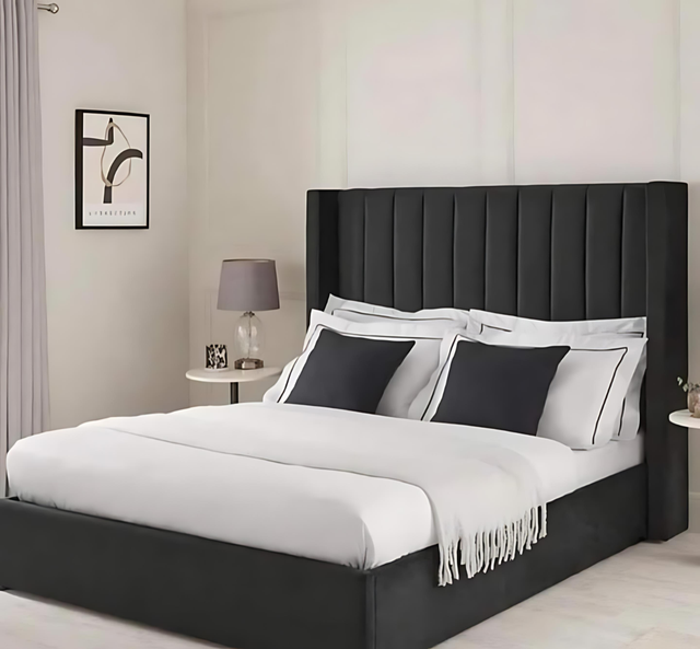 Perfect Condition Hydraulic Lift Storage Bed | Queen Size | BNIB in Beds & Mattresses in Peterborough - Image 5