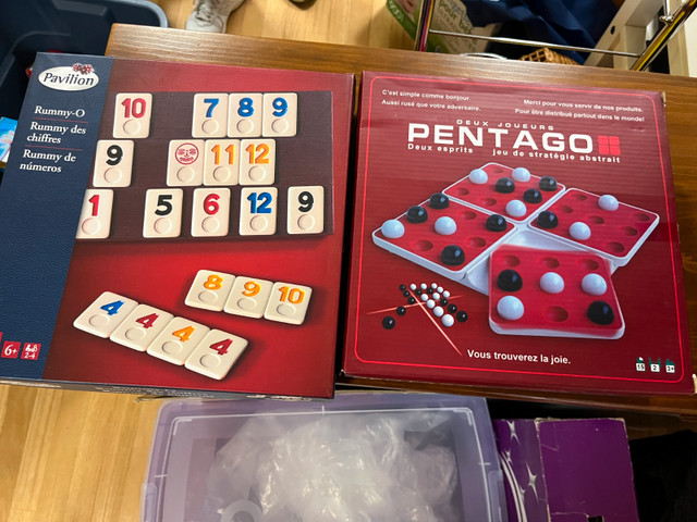 20 jeux et jeux éducatifs (voir le descriptif et les photos) dans Jouets et jeux  à Ville de Montréal