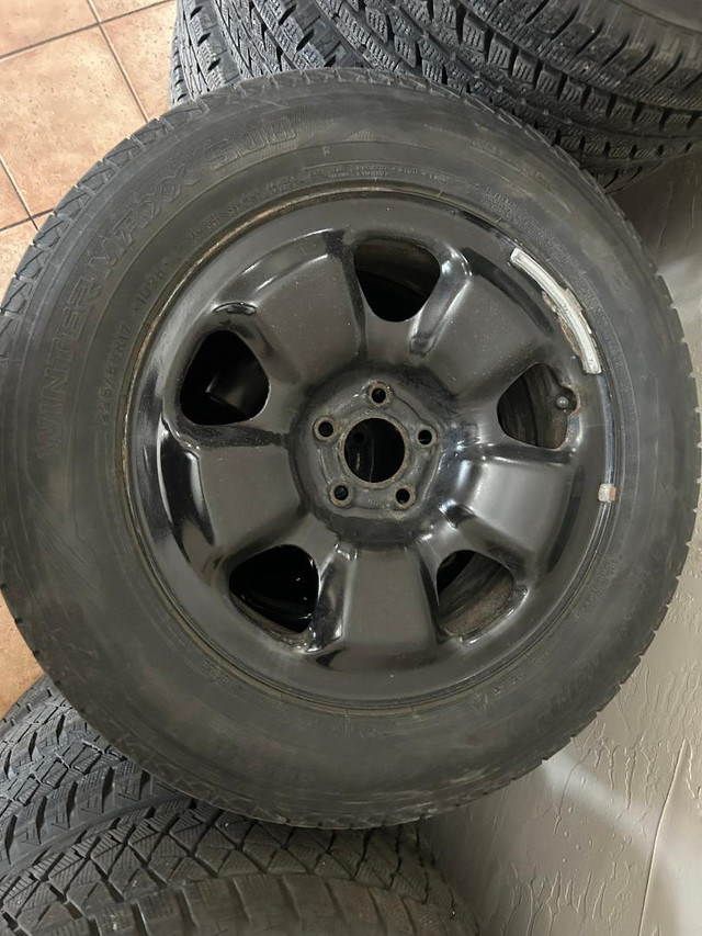 225-65-17 WINTER TIRE PACKAGE - 2016 JEEP CHEROKEE SPORT in Tires & Rims in City of Toronto - Image 2