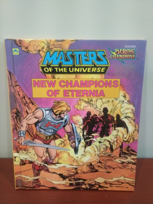 1985 Hardcover Masters of the Universe Golden Book in Children & Young Adult in Lethbridge