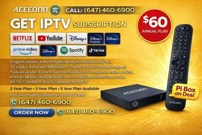 IP/TV Subscription 4K UHD, View more