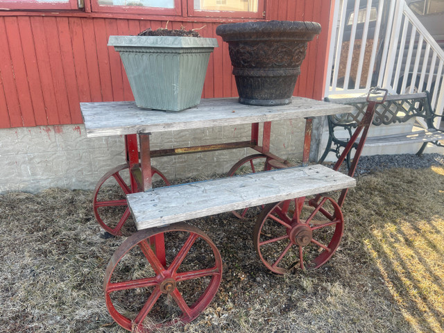 Rare Railway Luggage Cart in Arts & Collectibles in Pembroke