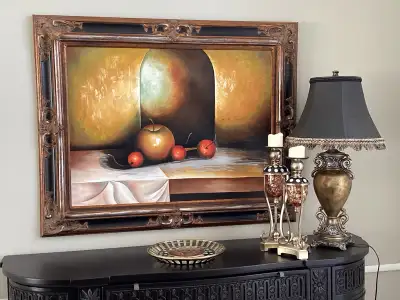 Art, lamp and decor, View more