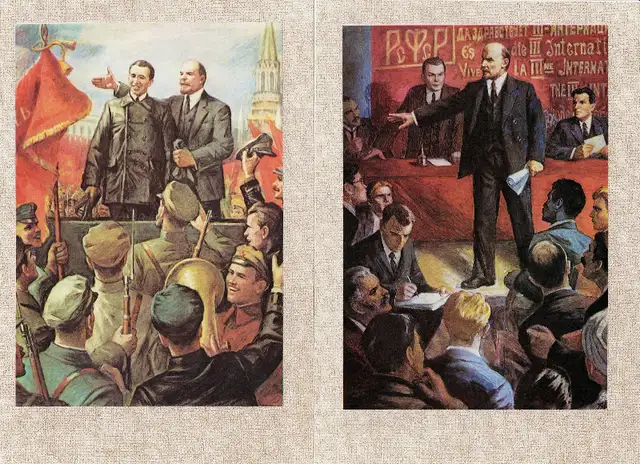 Album "Lenin internationalist", 16 paintings.63771549696769123