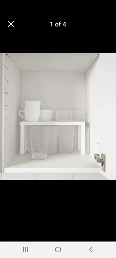 White shelf, View more