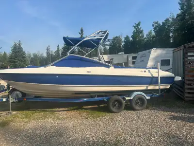 This boat is the best of both worlds! Tow boat layout and capacity at a runabout price! This gem com...