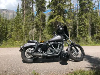 2014 Harley Davidson Street Bob Dyna (FXDB) 103 cube 27000 km Stage 1 upgrades: - Two brothers 2-1 e...