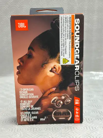 JBL Soundgear Clips Open-Ear Earbuds - Copper - New Sealed, View more