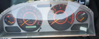 B15 SE-R Parts. Price as follows Gauge cluster out of a 2003 Nissan sentra SE-R, includes connectors...