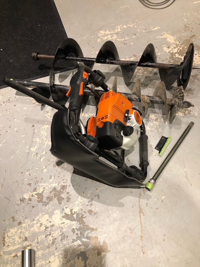 Stihl post hole auger  in Power Tools in Kawartha Lakes - Image 2