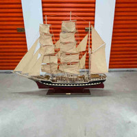 Handcrafted model sail ship/boat