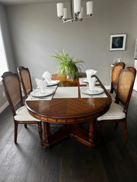 Cherrywood Dining Set, 4 chairs