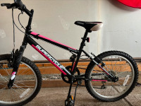 Bicycle 20-in, black/pink