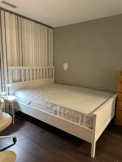 [Like New] IKEA HEMNES QUEEN BED FRAME , View more