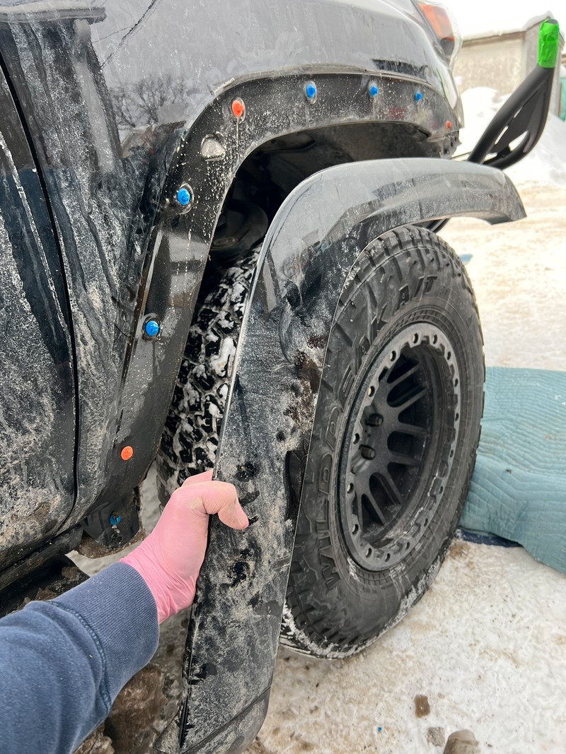 2021 5th gen 4runner oem genuine fender Flares Auto Body Parts