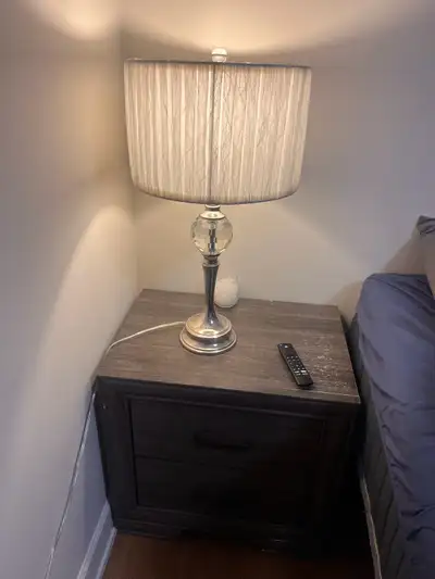 nightstand + lamp, View more