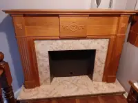 Large Imitation Fireplace