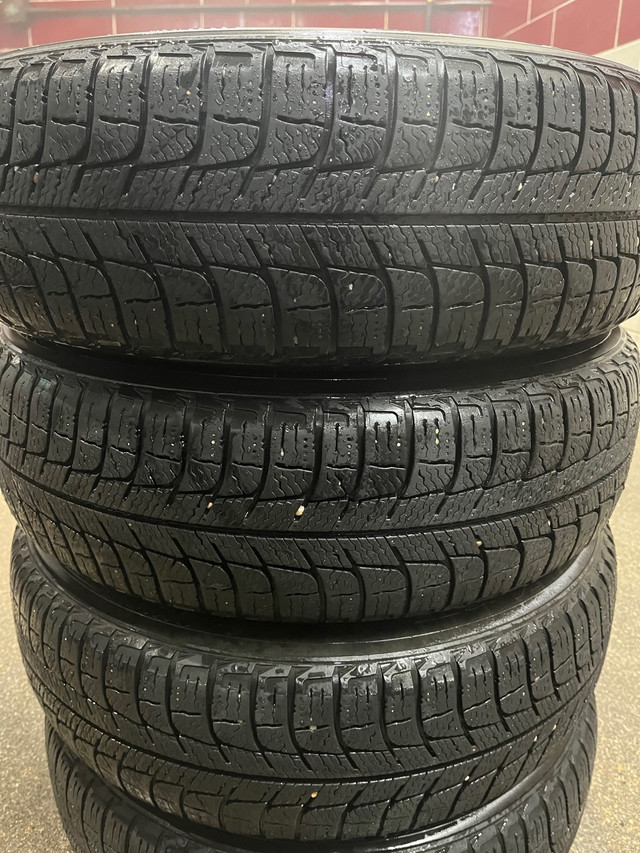 175/65r15 Michelin Winter tires + rims for HondaFit/ToyotaYaris in Tires & Rims in Winnipeg - Image 3