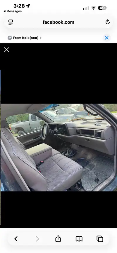 5.2 v8 5 speed stand,new clutch , slave cylinder,steering box and new steering pump, headache rack,b...