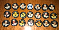 Toronto Maple Leafs Team Mini Puck Lot 2003/04