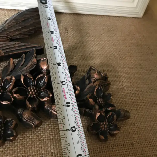 Vintage Pair of Dart Bird on Apple Blossom Branch Wall Plaques in Home Décor & Accents in Ottawa - Image 11