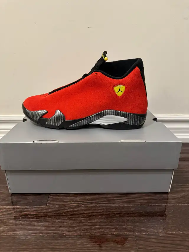 Air Jordan 14 Ferrari Size 1162863271810307129