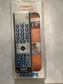 New Philips  Universal TV, DVD remote, still in original pkg, View more